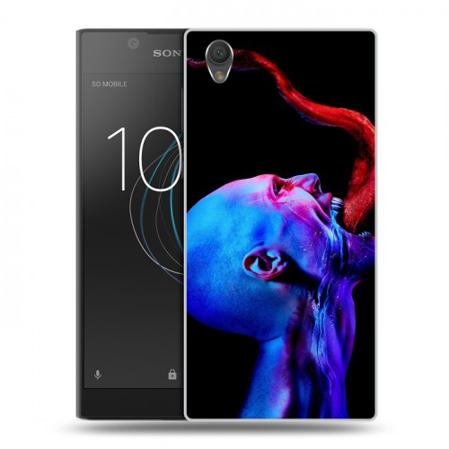 Дизайнерский пластиковый чехол для Sony Xperia L1 штамм