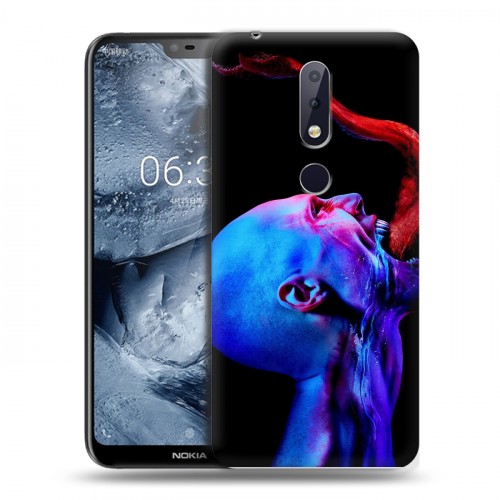 Дизайнерский пластиковый чехол для Nokia 6.1 Plus штамм