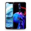 Дизайнерский силиконовый чехол для Nokia 5.1 Plus штамм