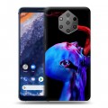 Дизайнерский пластиковый чехол для Nokia 9 PureView штамм