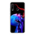 Дизайнерский силиконовый чехол для Huawei P30 Lite штамм