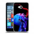 Дизайнерский пластиковый чехол для Microsoft Lumia 640 штамм