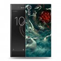 Дизайнерский пластиковый чехол для Sony Xperia XZs штамм