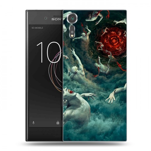 Дизайнерский пластиковый чехол для Sony Xperia XZs штамм