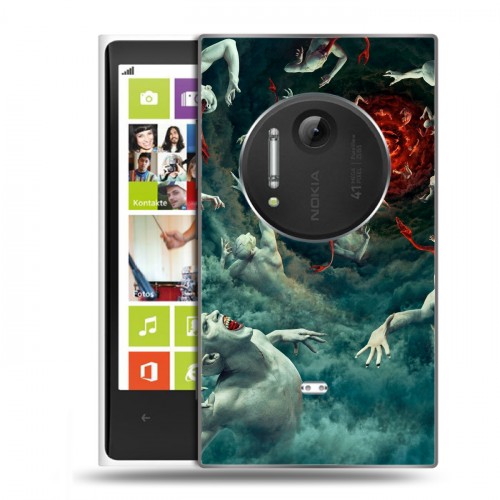Дизайнерский пластиковый чехол для Nokia Lumia 1020 штамм