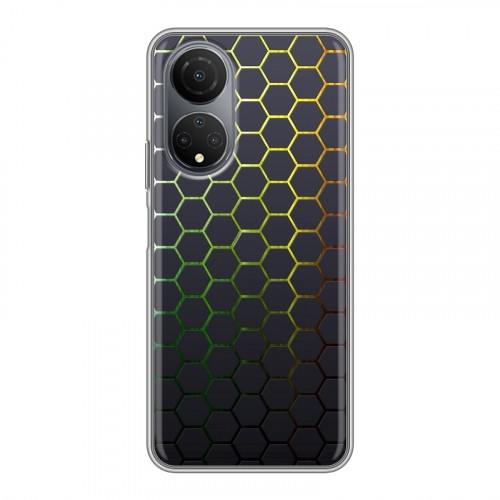 Дизайнерский силиконовый чехол для Huawei Honor X7 Абстракции Сетка