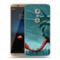 Дизайнерский пластиковый чехол для ZTE Axon 7 штамм