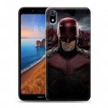 Дизайнерский силиконовый чехол для Xiaomi RedMi 7A Сорвиголова