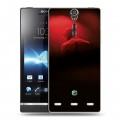 Дизайнерский пластиковый чехол для Sony Xperia S Сорвиголова