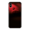 Дизайнерский силиконовый чехол для Iphone x10 Сорвиголова