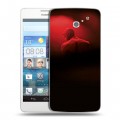 Дизайнерский пластиковый чехол для Huawei Ascend D2 Сорвиголова