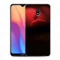 Дизайнерский силиконовый с усиленными углами чехол для Xiaomi RedMi 8A Сорвиголова