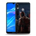 Дизайнерский пластиковый чехол для Huawei Y6 (2019) Сорвиголова