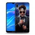 Дизайнерский пластиковый чехол для Huawei Y6 (2019) Сорвиголова