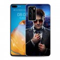 Дизайнерский силиконовый с усиленными углами чехол для Huawei P40 Сорвиголова