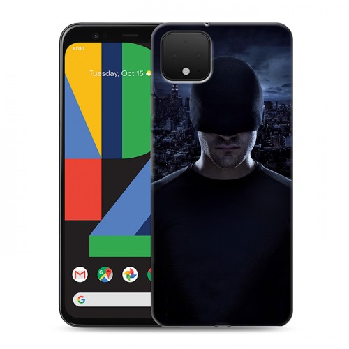 Дизайнерский пластиковый чехол для Google Pixel 4 Сорвиголова