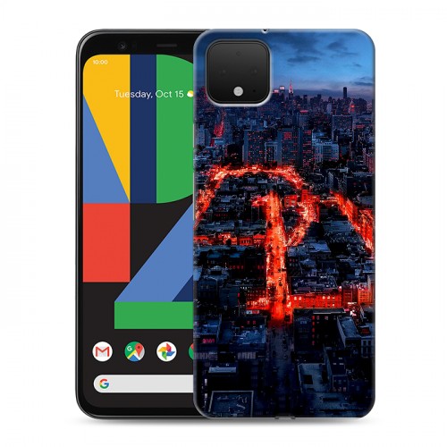 Дизайнерский пластиковый чехол для Google Pixel 4 Сорвиголова