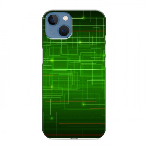 Дизайнерский силиконовый чехол для Iphone 13 Абстракции Сетка