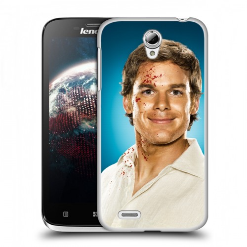 Дизайнерский пластиковый чехол для Lenovo A859 Ideaphone Декстер
