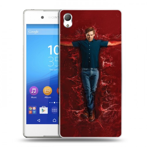 Дизайнерский пластиковый чехол для Sony Xperia Z3+ Декстер