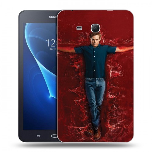 Дизайнерский силиконовый чехол для Samsung Galaxy Tab A 7 (2016) Декстер