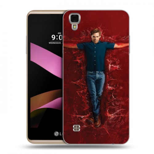 Дизайнерский пластиковый чехол для LG X Style Декстер