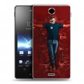 Дизайнерский пластиковый чехол для Sony Xperia TX Декстер