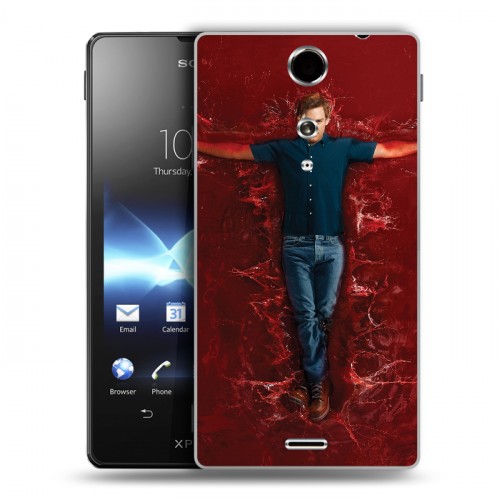 Дизайнерский пластиковый чехол для Sony Xperia TX Декстер