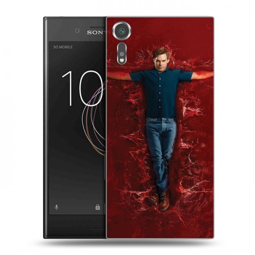 Дизайнерский пластиковый чехол для Sony Xperia XZs Декстер