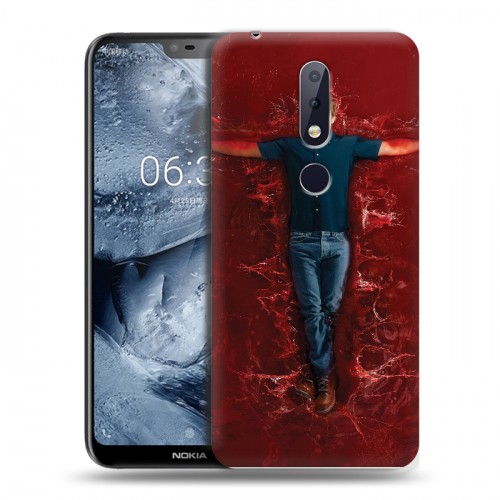 Дизайнерский силиконовый чехол для Nokia 6.1 Plus Декстер