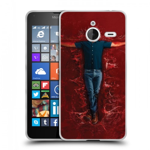 Дизайнерский пластиковый чехол для Microsoft Lumia 640 XL Декстер