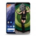 Дизайнерский силиконовый чехол для Nokia 9 PureView weeds