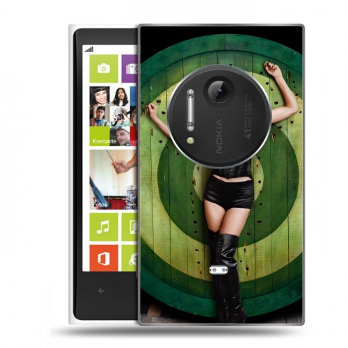 Дизайнерский пластиковый чехол для Nokia Lumia 1020 weeds