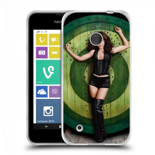 Дизайнерский пластиковый чехол для Nokia Lumia 530 weeds