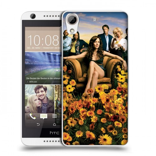 Дизайнерский силиконовый чехол для HTC Desire 626 weeds