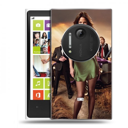 Дизайнерский пластиковый чехол для Nokia Lumia 1020 weeds