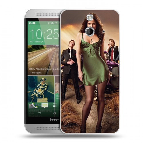 Дизайнерский пластиковый чехол для HTC One E8 weeds