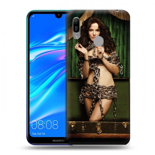 Дизайнерский пластиковый чехол для Huawei Y6 (2019) weeds