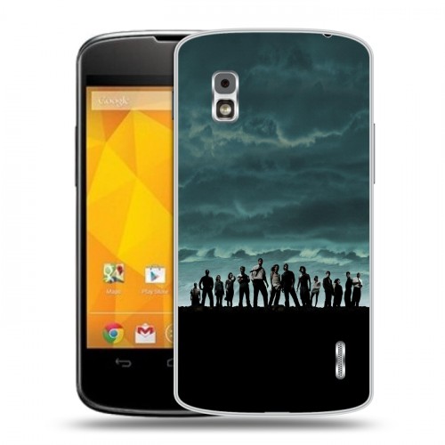 Дизайнерский пластиковый чехол для LG Google Nexus 4 Остаться в живых