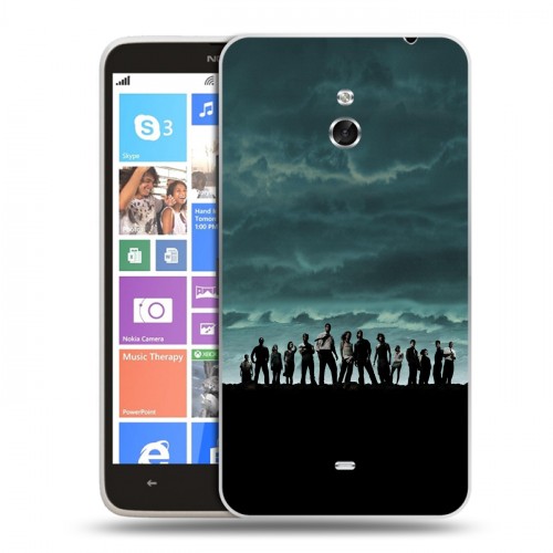 Дизайнерский пластиковый чехол для Nokia Lumia 1320 Остаться в живых