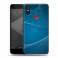 Дизайнерский пластиковый чехол для Xiaomi Mi8 SE Абстракции Сетка