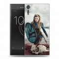 Дизайнерский пластиковый чехол для Sony Xperia XZs викинги