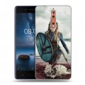 Дизайнерский пластиковый чехол для Nokia 8 викинги