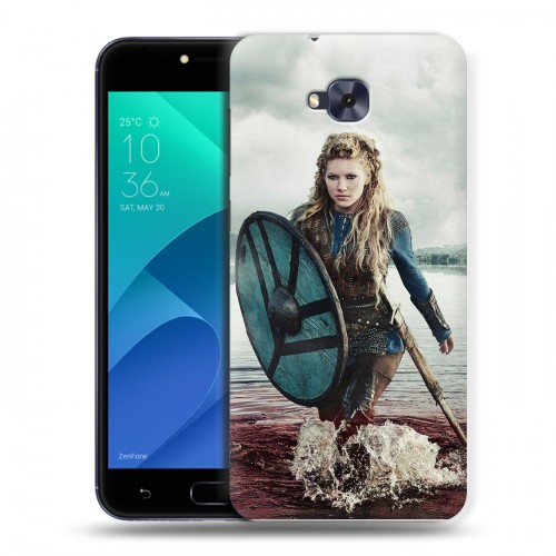 Дизайнерский пластиковый чехол для ASUS ZenFone 4 Selfie викинги