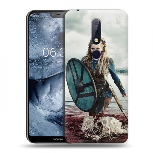 Дизайнерский силиконовый чехол для Nokia 6.1 Plus викинги