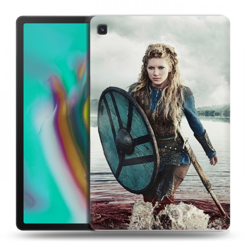 Дизайнерский силиконовый чехол для Samsung Galaxy Tab S5e викинги