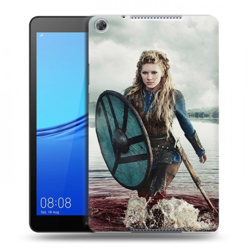 Дизайнерский силиконовый чехол для Huawei MediaPad M5 lite 8 викинги