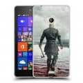 Дизайнерский пластиковый чехол для Microsoft Lumia 540 викинги