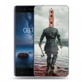 Дизайнерский пластиковый чехол для Nokia 8 викинги