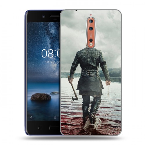 Дизайнерский пластиковый чехол для Nokia 8 викинги